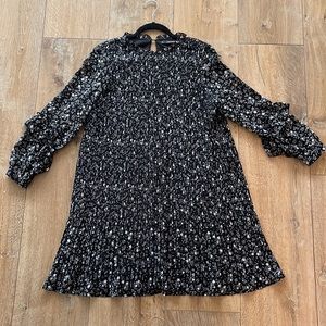Zara Floral Accordion Dress